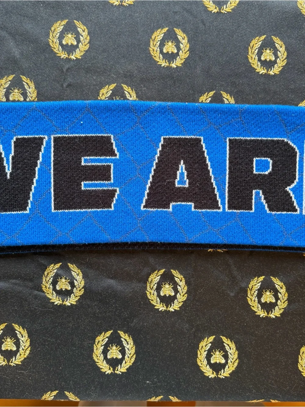 San Jose Earthquakes We Are San Jose Blue & Black Scarf